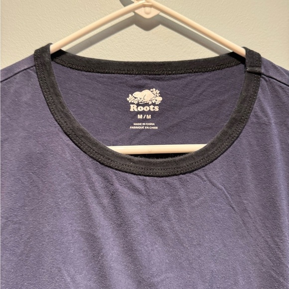 Roots Women's Dark Blue Short Sleeve Tee - Picture 4 of 8